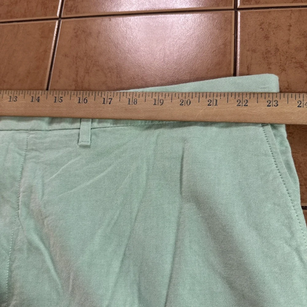 Polo Ralph Lauren Shorts Mens 46B x 9 Green Classic Chino Preppy Dad Golf Cotton